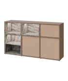 ERY D1844 L dolní modul, 2-dveřová/nika, 1000x1800x400, levý, neutrální